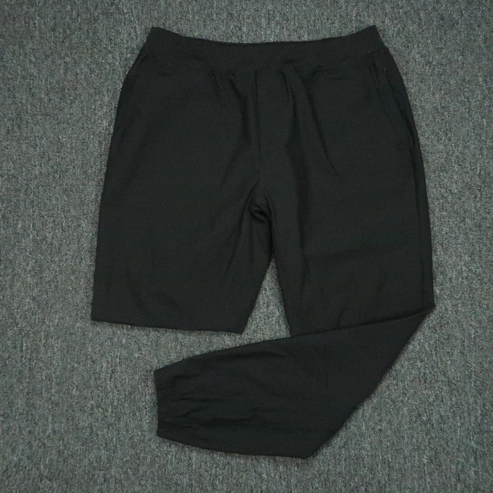 LEGENDS Pants Men XL Black Aviation Jogger Performance‎ Zip Pocket Athletic